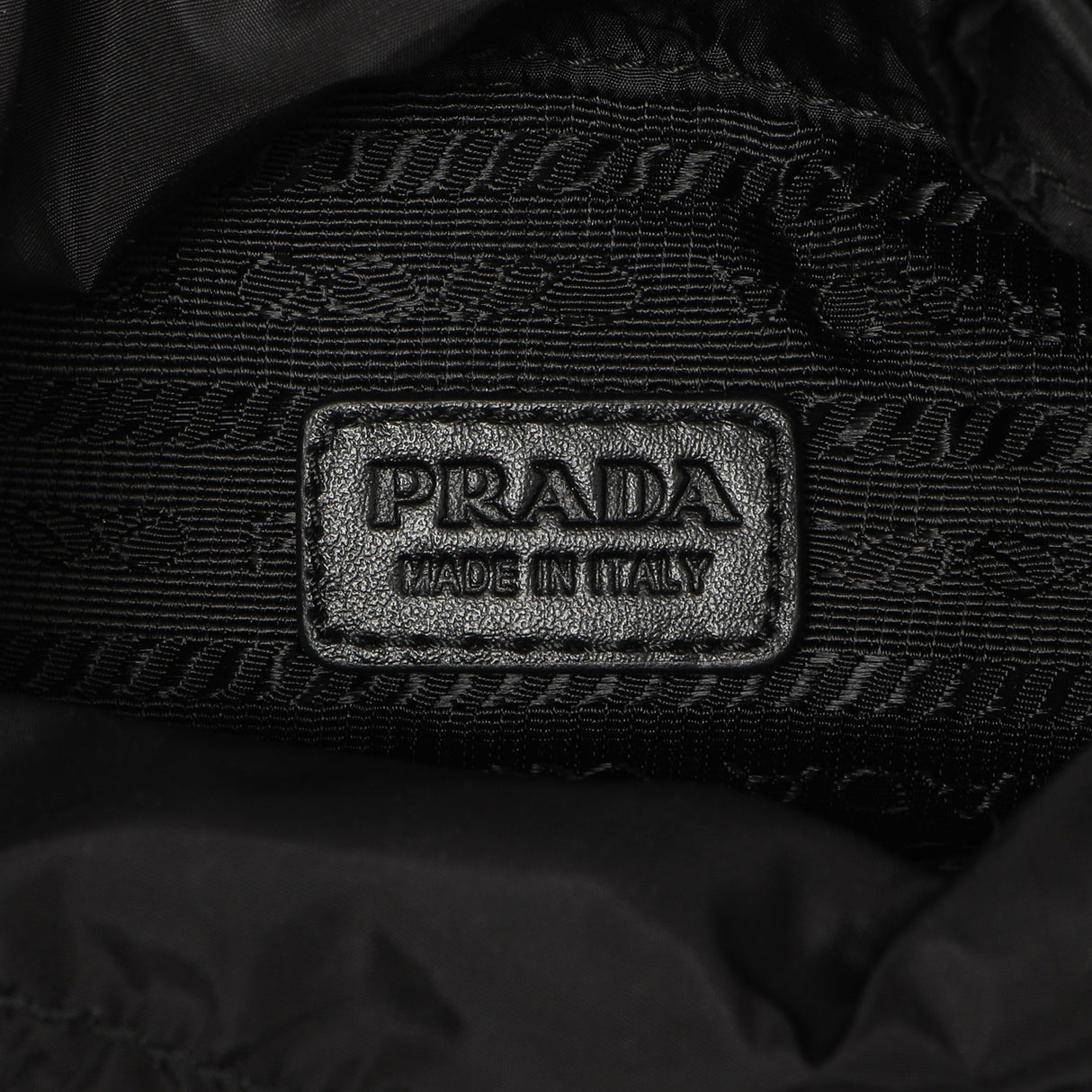 Prada Black Calfskin Smartphone Case