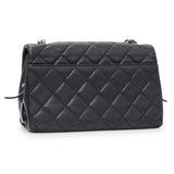 -temp- Chanel Black Calfskin Mumbai Flap Bag Entrupy#8MW4CY2 Modaselle