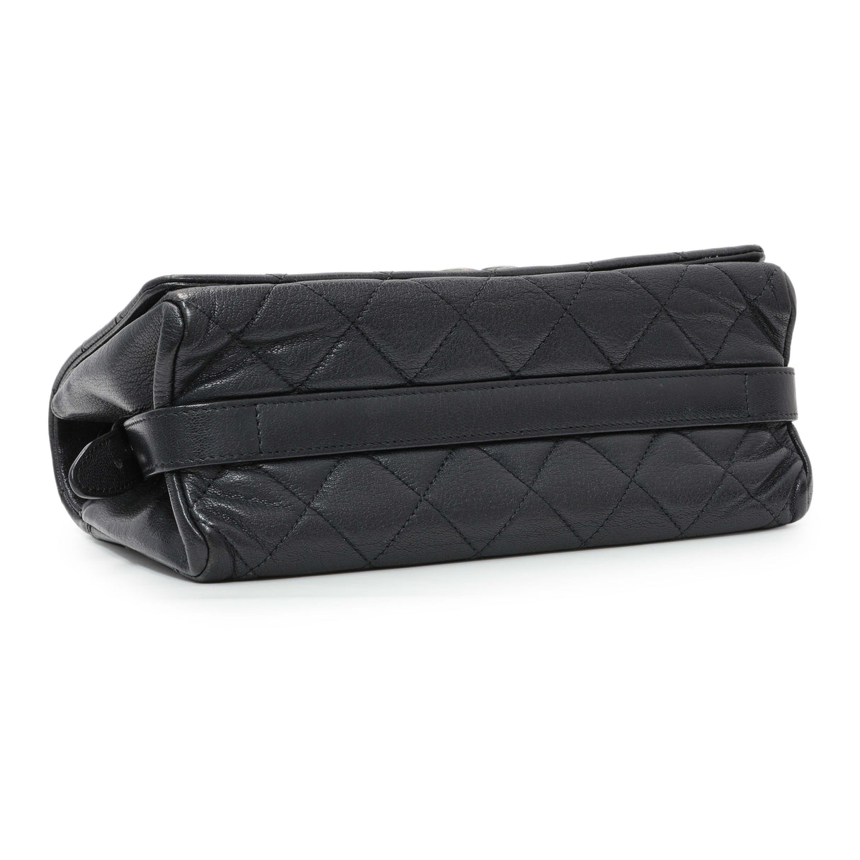 -temp- Chanel Black Calfskin Mumbai Flap Bag Entrupy#8MW4CY2 Modaselle
