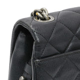 -temp- Chanel Black Calfskin Mumbai Flap Bag Entrupy#8MW4CY2 Modaselle