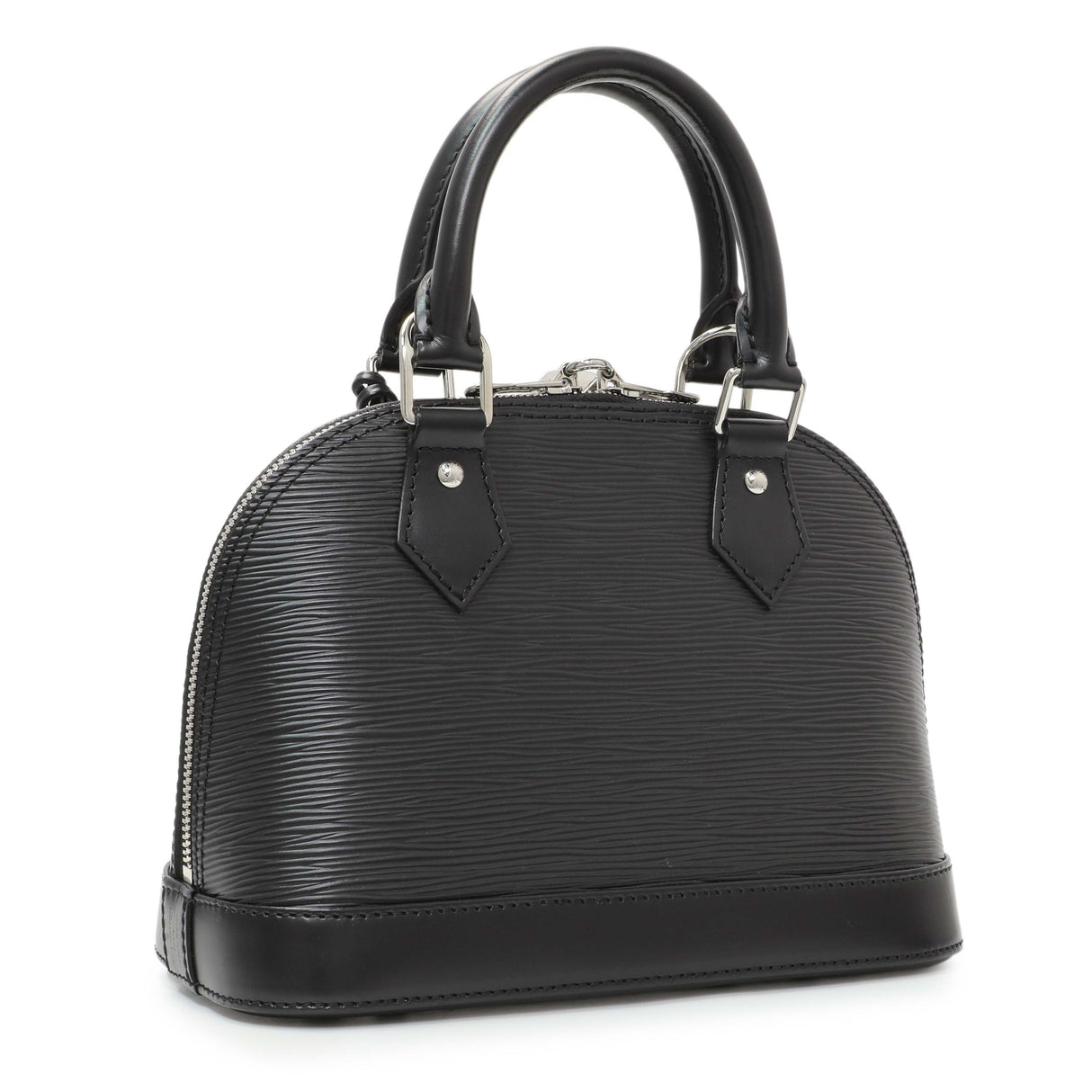Louis Vuitton Black Epi Alma BB with Strap Handbags Louis Vuitton