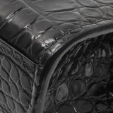 Saint Laurent Calfskin Crocodile Embossed Small Classic Monogram Kate Satchel Handbags Saint Laurent