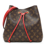 Louis Vuitton Monogram Neonoe Coquelicot