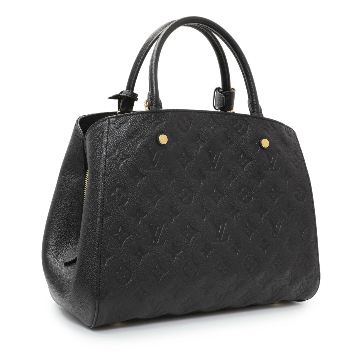 Louis Vuitton Black Empreinte Montaigne MM Handbags Louis Vuitton