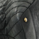 Chanel Dark Green Iridescent Calfskin Surpique Tote Handbags Chanel