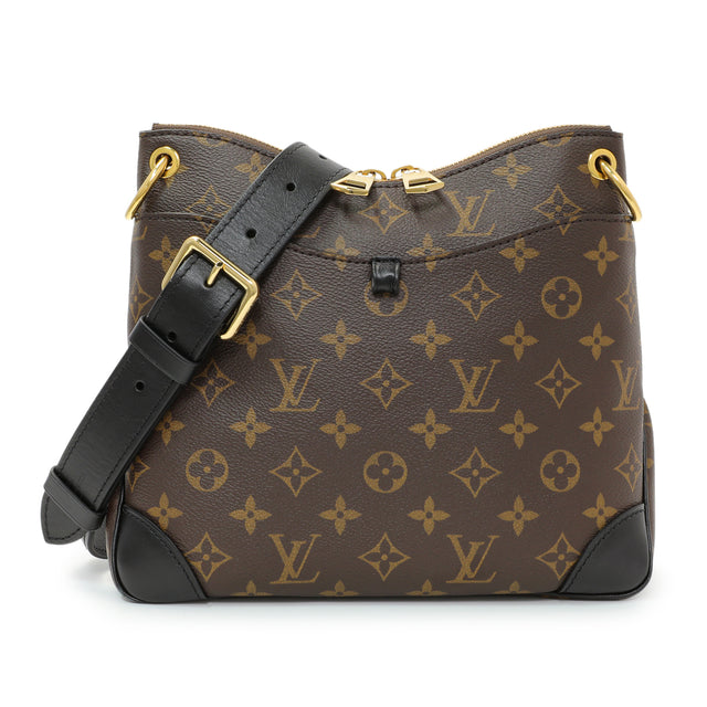 Louis Vuitton Monogram Odeon PM Black Handbags Louis Vuitton