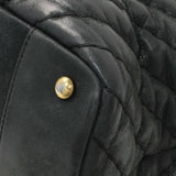 Chanel Dark Green Iridescent Calfskin Surpique Tote Handbags Chanel