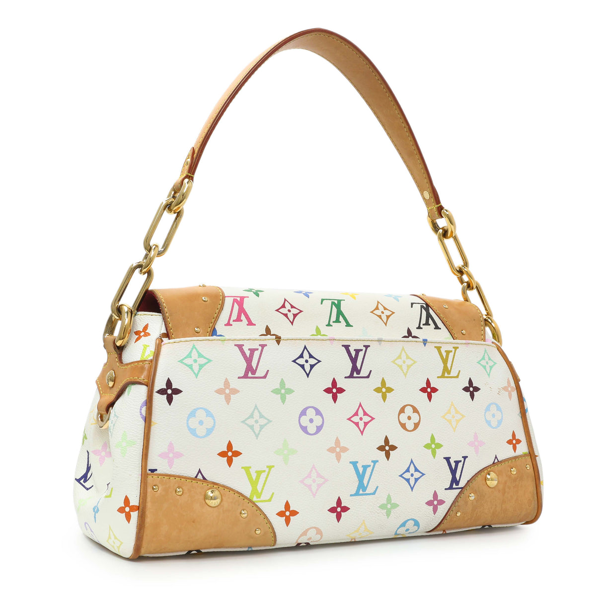 Louis Vuitton Monogram Multicolor Beverly MM Handbags Louis Vuitton