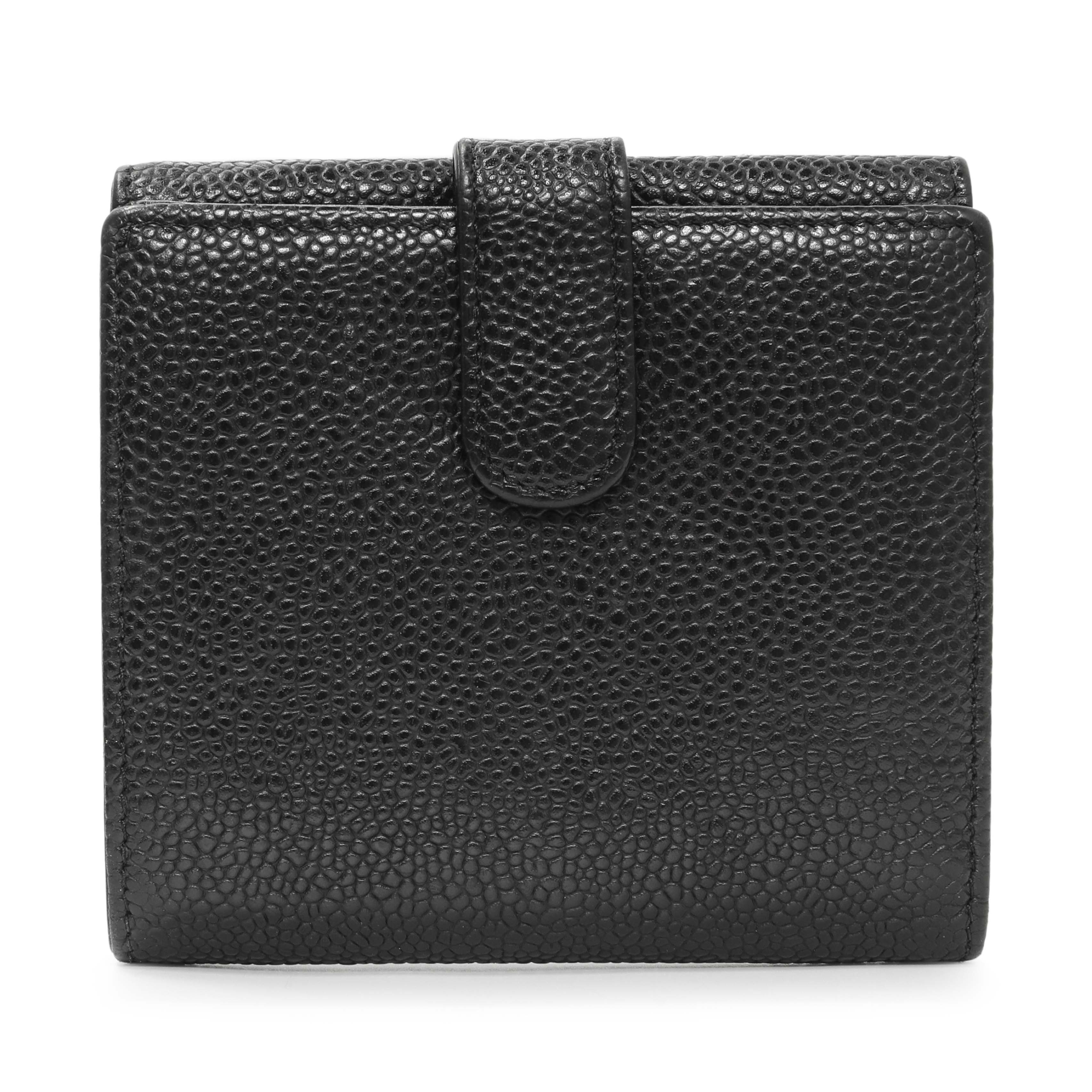 Chanel Black Caviar Timeless CC Compact Wallet – Modaselle Chanel Black Caviar Timeless CC Compact Wallet – Modaselle