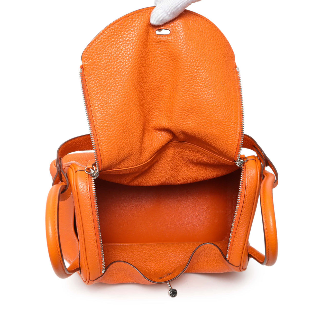 -6 items Mon Aug 24 ⬆️- Hermes Orange Clemence Lindy 30 Handbags Hermes