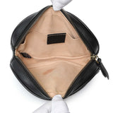 Gucci Black Calfskin Matelasse GG Marmont Belt Bag Handbags Gucci