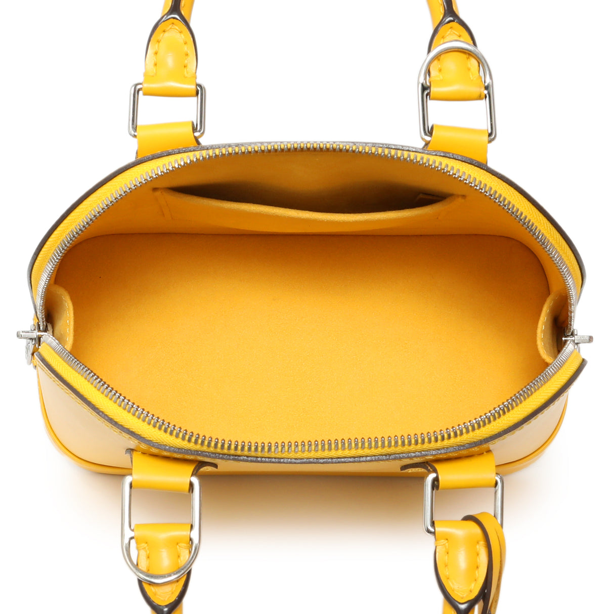 Louis Vuitton Yellow Epi Alma BB