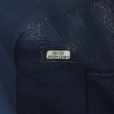 Chanel Blue Chevron Quilted Lambskin Medium Trendy CC Dual Handle Flap Bag Handbags Chanel