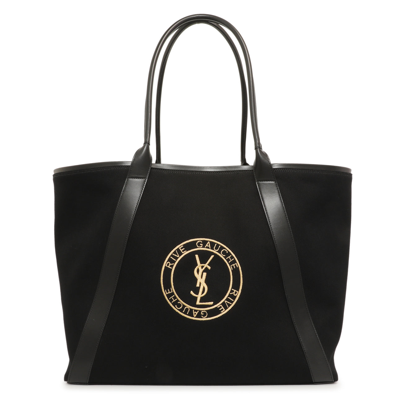 Saint Laurent Black Rive Gauche Tote – Modaselle