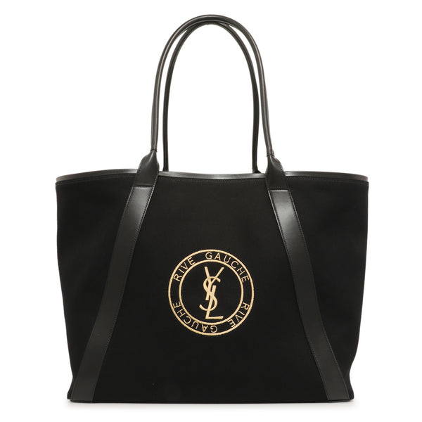 Saint Laurent Black Rive Gauche Tote – Modaselle