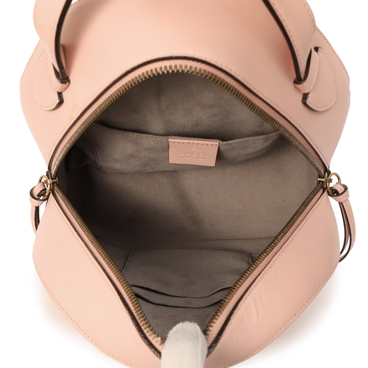 Gucci Perfect Pink Calfskin Matelasse GG Marmont Dome Backpack