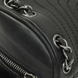 Chanel Black Lambskin Lax Tassel Shoulder Bag Handbags Chanel