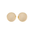Georg Jensen 18K Yellow Gold Concave Disc Earrings Fine Jewellery Modaselle