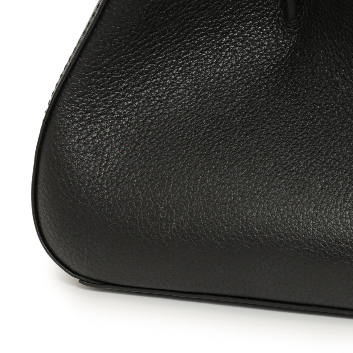 Delvaux Black Grained Calfskin Brillant MM