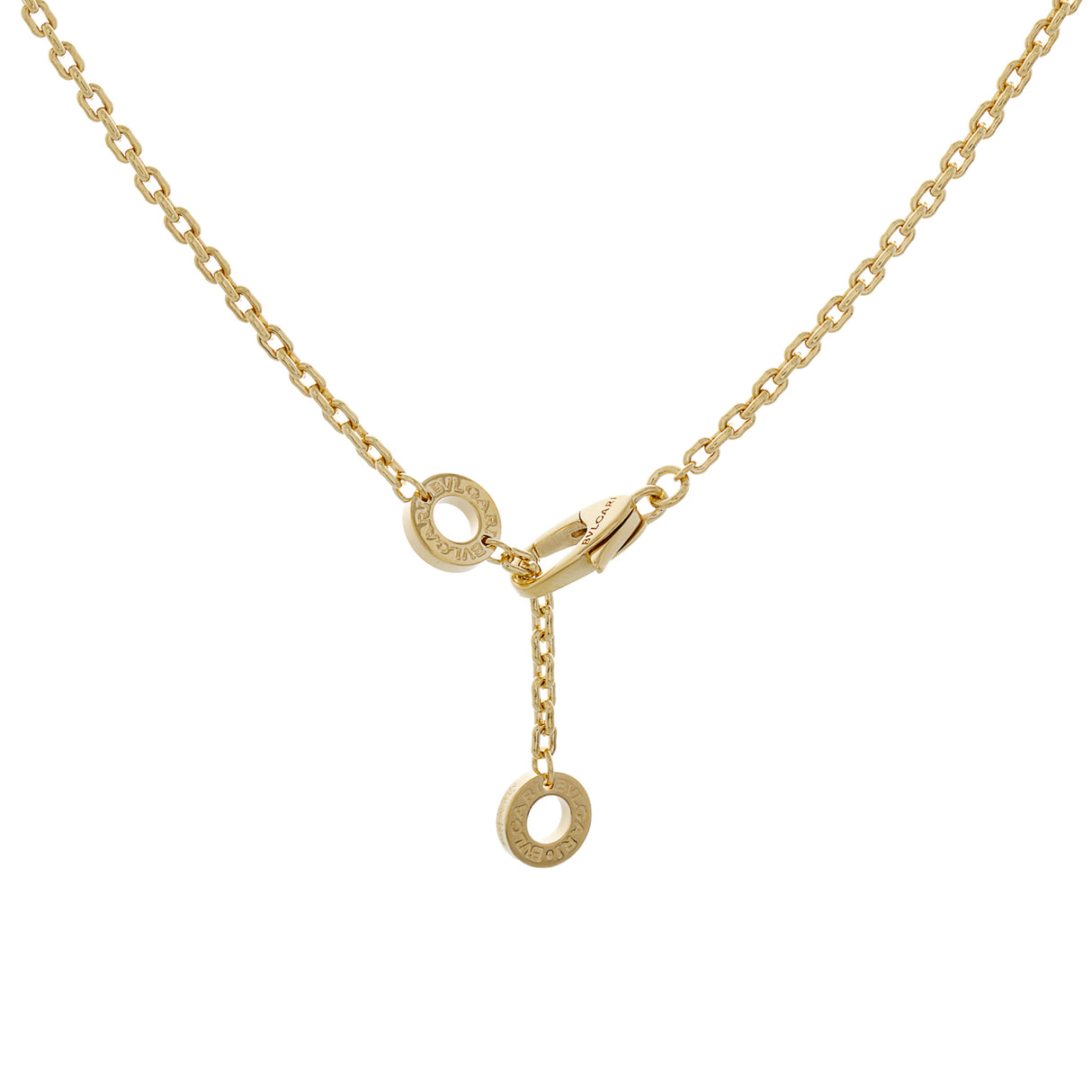Bulgari 18K Yellow Gold Diamond Serpenti Viper Necklace Designer Jewellery Bulgari