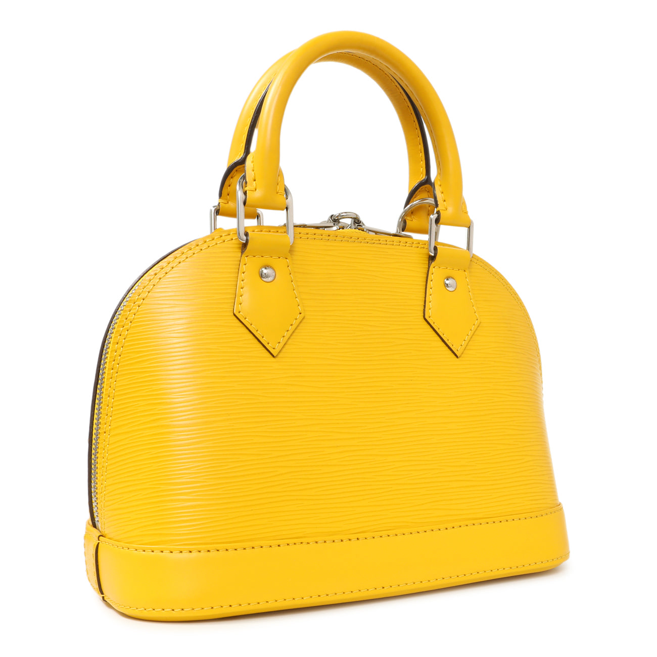LOUIS VUITTON イエロー アルマBB エピレザー　ハンドバッグ Louis Vuitton Yellow Epi Alma BB – Modaselle