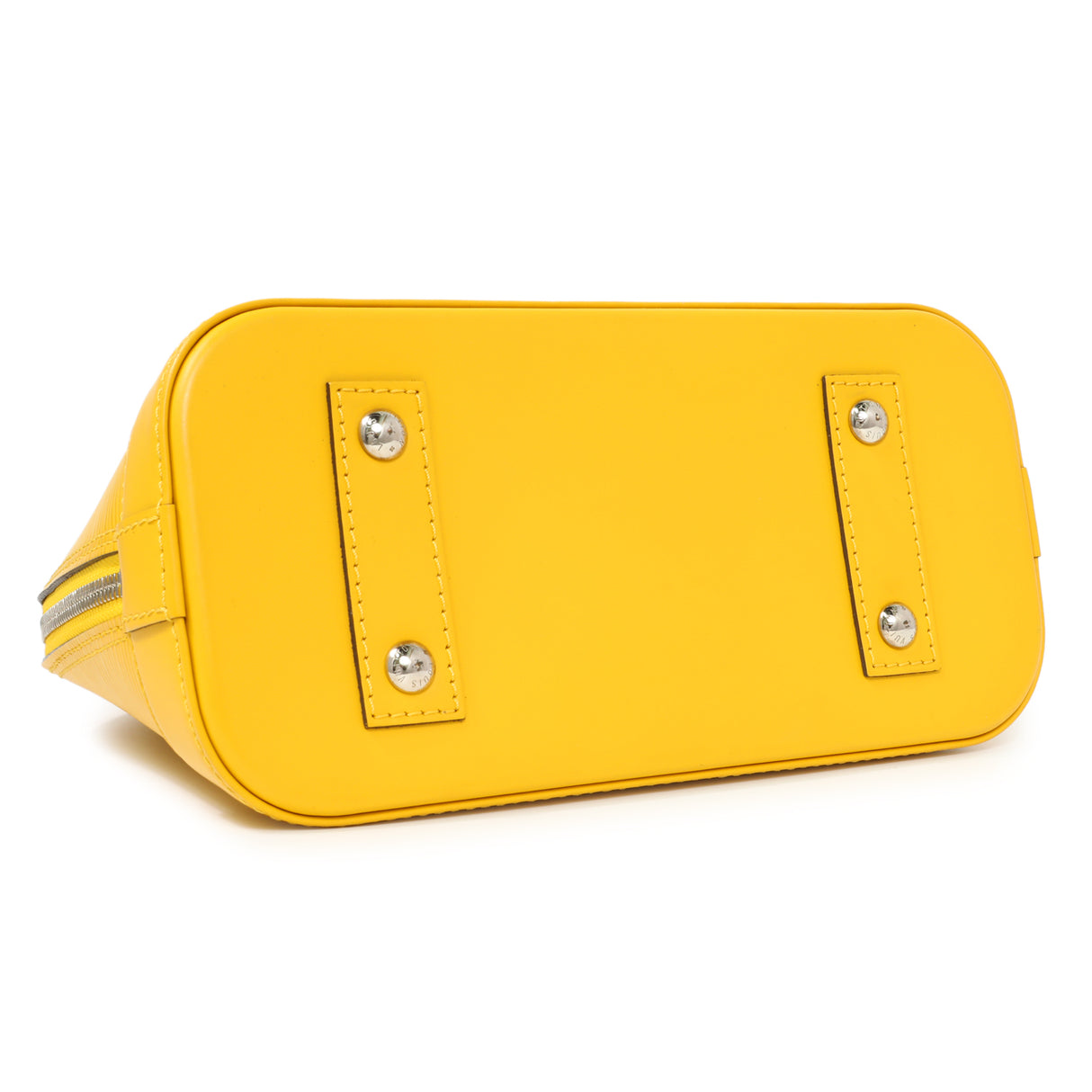 Louis Vuitton Yellow Epi Alma BB