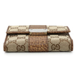 Gucci Monogram Compact Flap Wallet Accessories Gucci