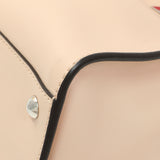 Fendi Rosa Plaster Vitello Medium Peekaboo Iconic Satchel Handbags Fendi