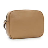 Gucci Beige Pebbled Calfskin Small Soho Disco Bag Handbags Gucci