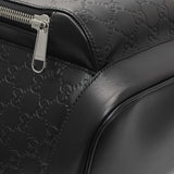 Gucci Black Guccissima Signature Day Backpack Handbags Gucci
