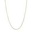 10K Yellow Gold Box Link Chain Fine Jewellery Modaselle