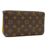 Louis Vuitton Monogram 2022 Christmas Animation New York Soho Pochette Felicie Chain Wallet