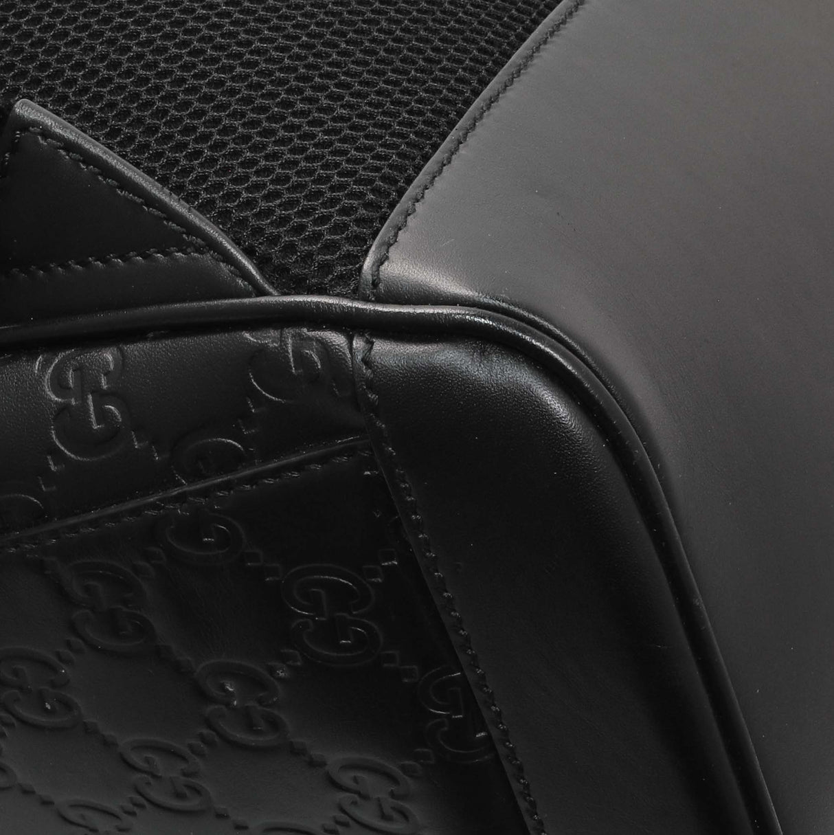 Gucci Black Guccissima Signature Day Backpack Handbags Gucci