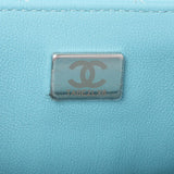 Chanel Blue Quilted Lambskin Mini Rectangular Flap Handbags Chanel