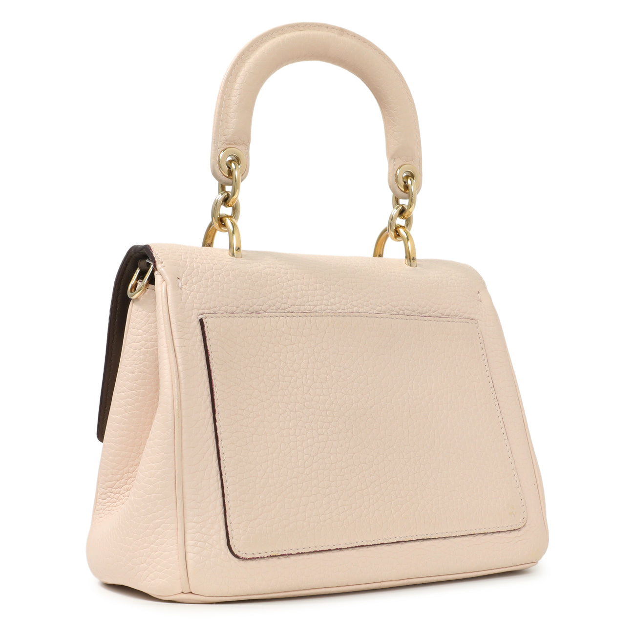 Christian Dior Light Pink Bullcalf Mini Be Dior Flap – Modaselle
