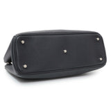 Christian Dior Black Bullcalf Medium Diorissimo Tote