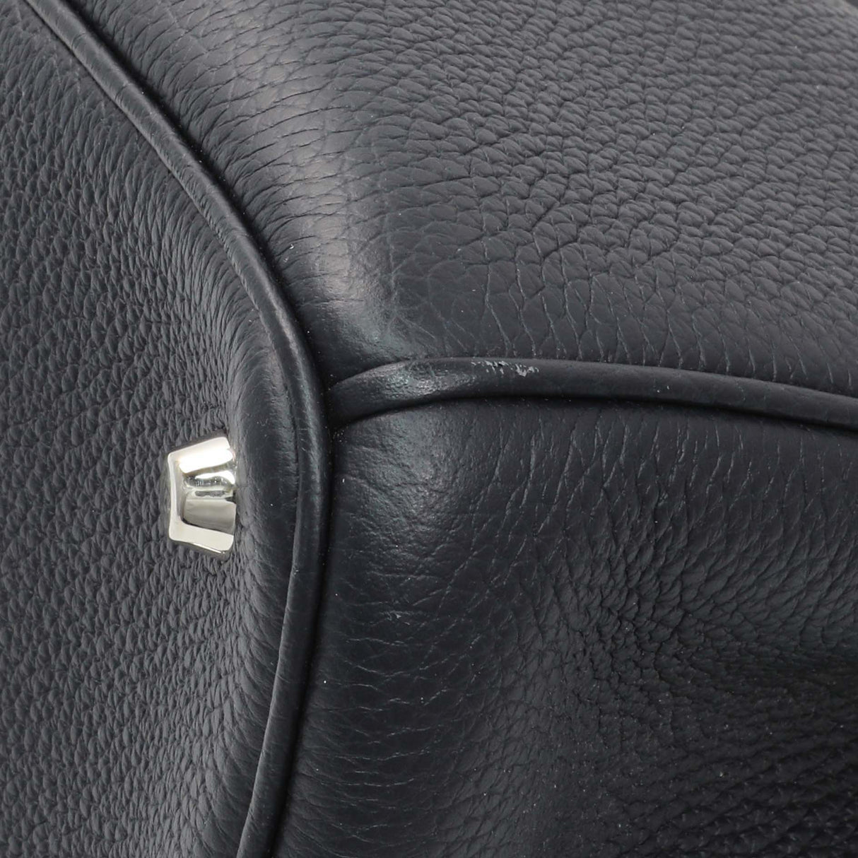 Christian Dior Black Bullcalf Medium Diorissimo Tote