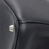 Christian Dior Black Bullcalf Medium Diorissimo Tote