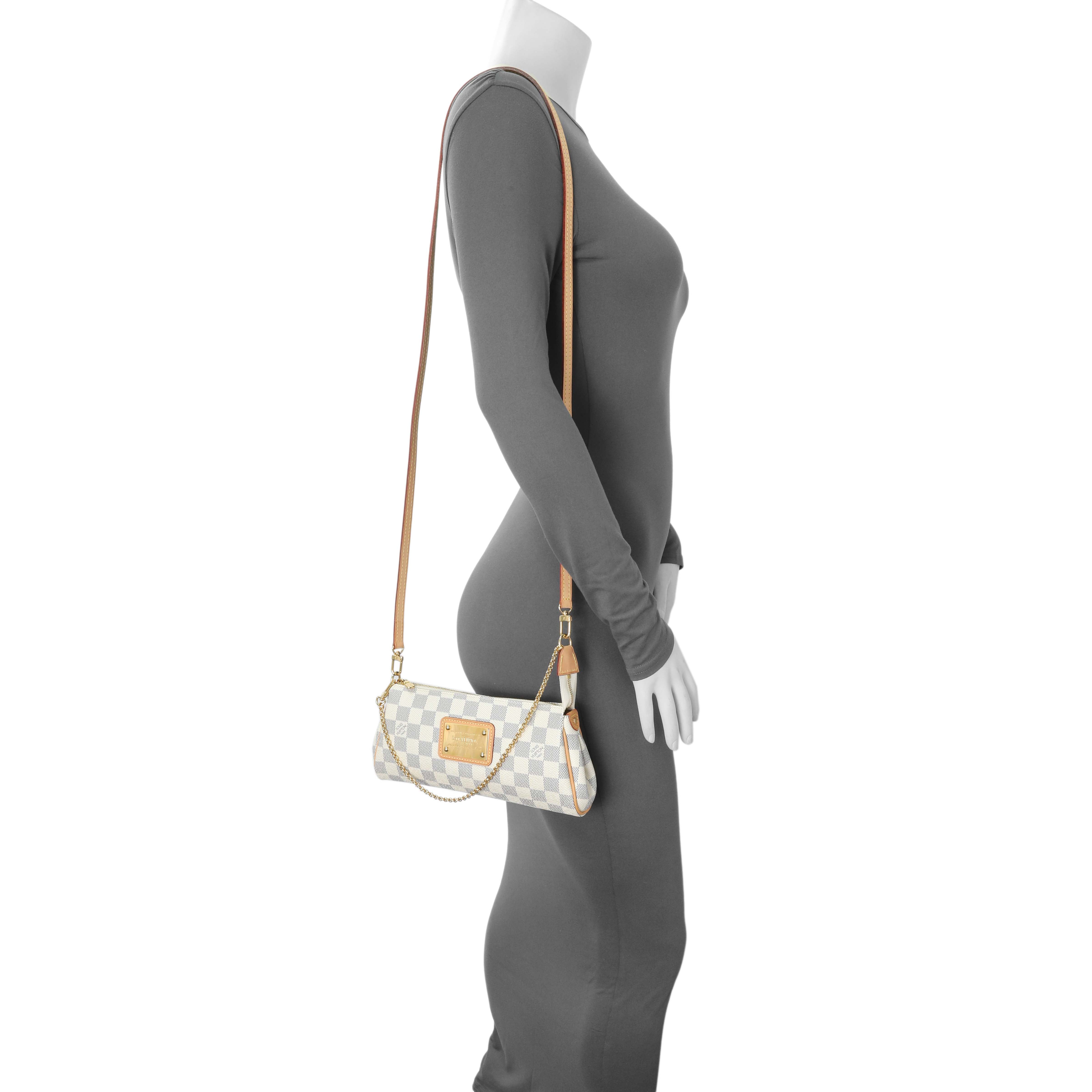 Louis Vuitton Damier Azur Eva Clutch – Modaselle