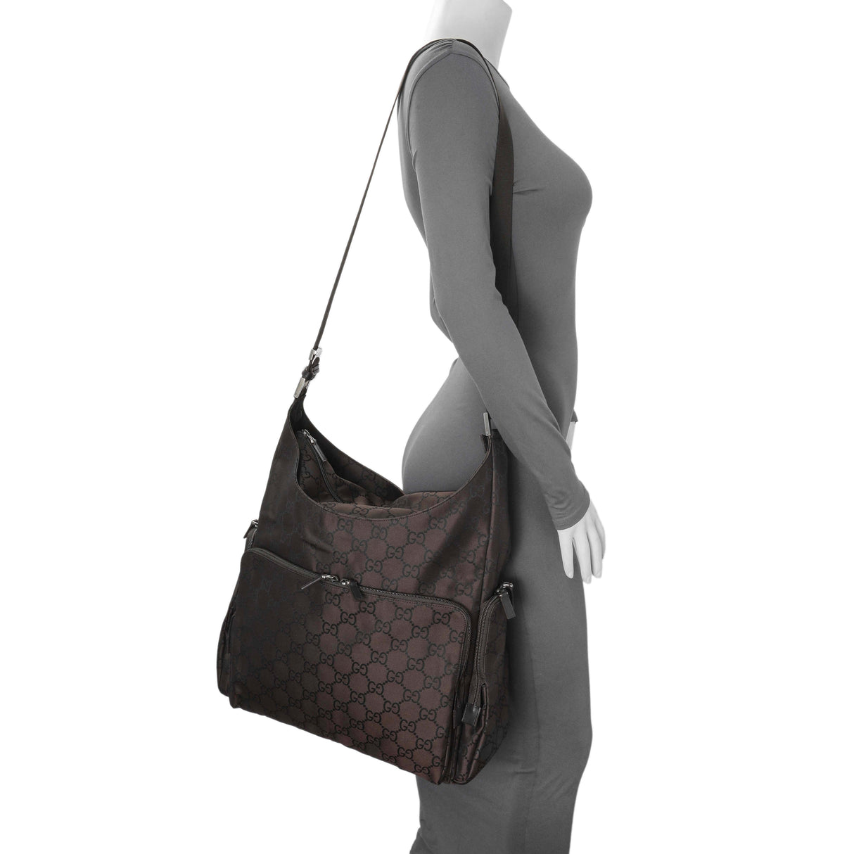 Gucci GG Nylon Travel Bag Handbags Gucci