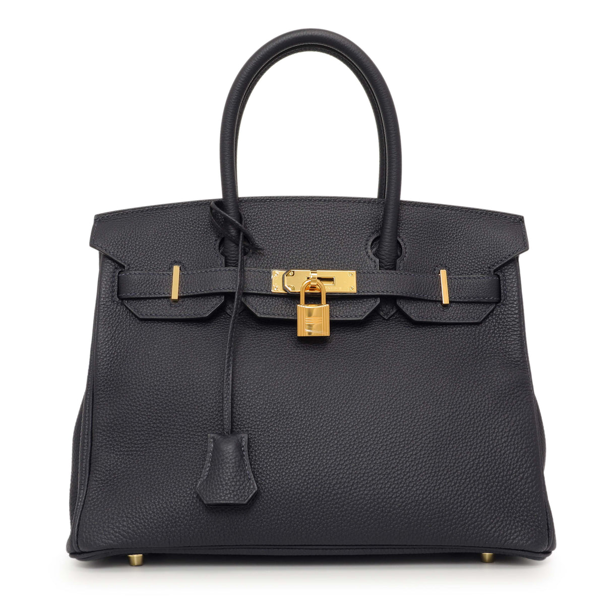 Hermes Bleu Nuit Togo Birkin 30