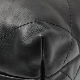 Chanel Black Shiny Calfskin Quilted Mini Chanel 22 Handbags Chanel