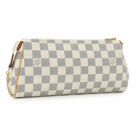 Louis Vuitton Damier Azur Eva Clutch Handbags Louis Vuitton