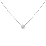 18K White Gold 0.35 Carat Diamond Pendant Fine Jewellery Modaselle