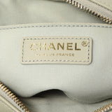 Chanel Grey Quilted Calfskin Small Camera Case