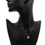 Tiffany & Co. 18K Yellow Gold Mini Double Heart Tag Pendant Designer Jewellery Tiffany and Co