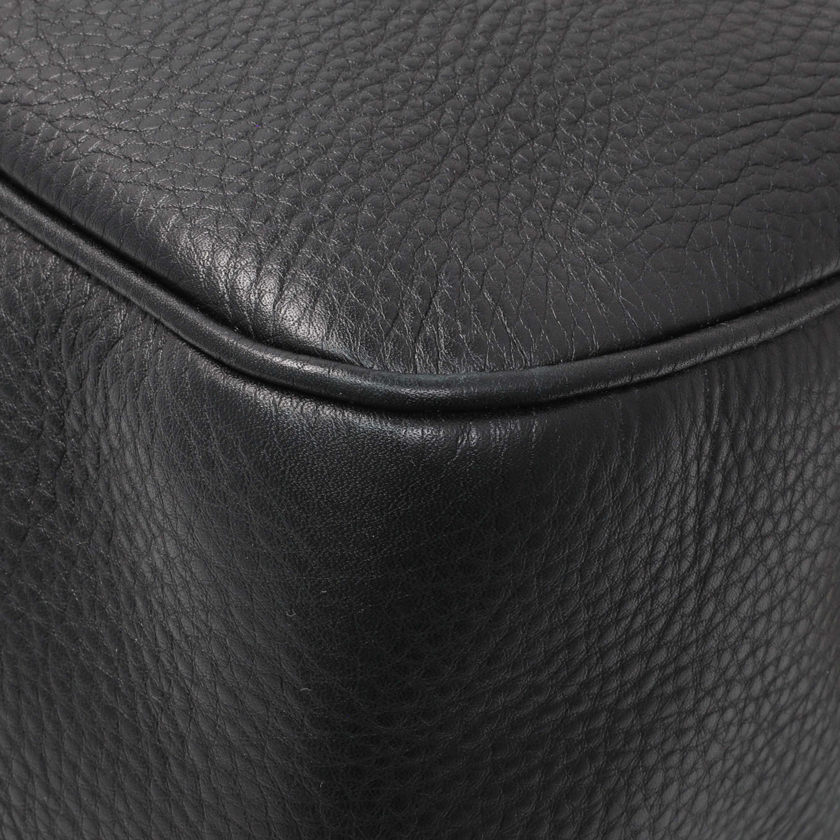 Gucci Black Calfskin Gucci Soho Bowler