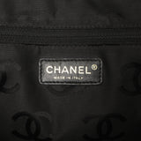 Chanel Black Calfskin Wild Stitch Top Handle