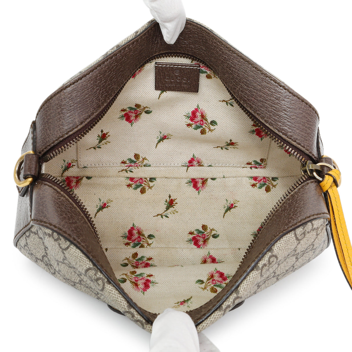 Gucci GG Supreme Monogram Web Neo Vintage Shoulder Bag Handbags Gucci