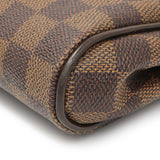 Louis Vuitton Damier Ebene Eva Clutch Handbags Louis Vuitton